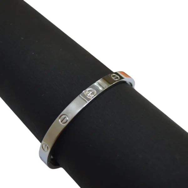Cartier Inspired Love Bracelet(Silver)