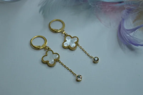 Clover Drops earrings