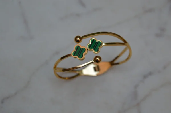 Emerald Halo Bracelet - Image 3
