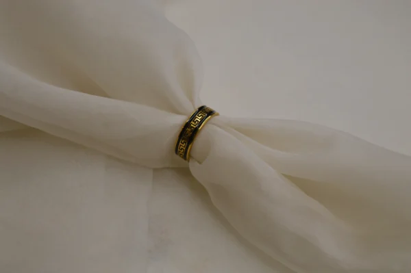 Golden Maze Ring