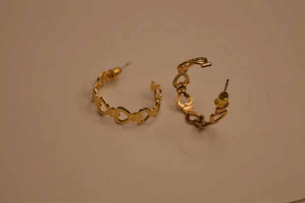 Moon Hoops earring