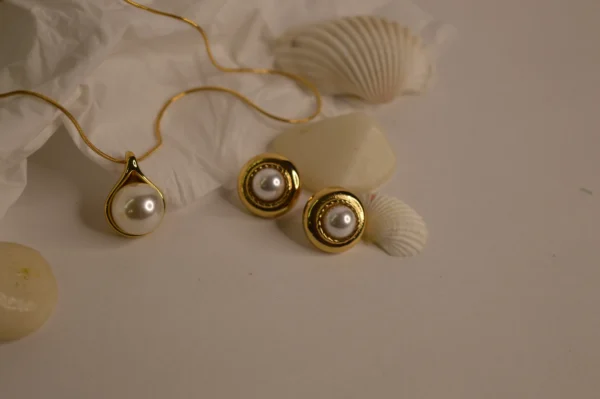 Pearl Beauty 1 Pendant Set