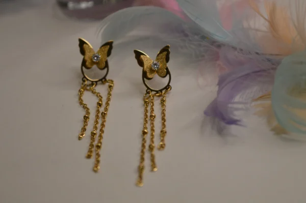 Tassle Chains Gold 1